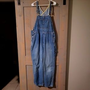 Vintage GAP denim overalls, L, excellent condition
